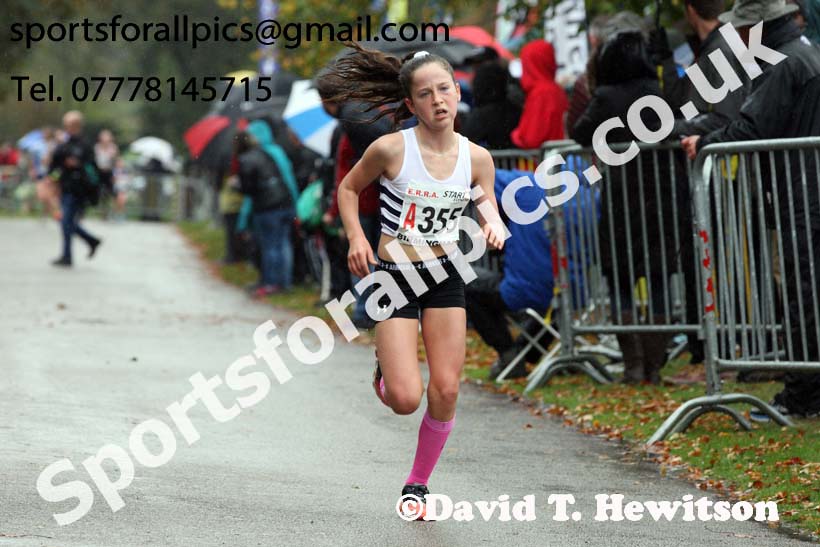 Girls under-13s 3 Stage Relay, 2018 ERRA 6 and 4 Stage and Youngsters Relays. Photo:  David T. Hewitson/Sports for All Pics